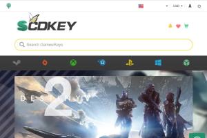 SCDKey: A Cheap Marketplace for All Your Gaming Needs
