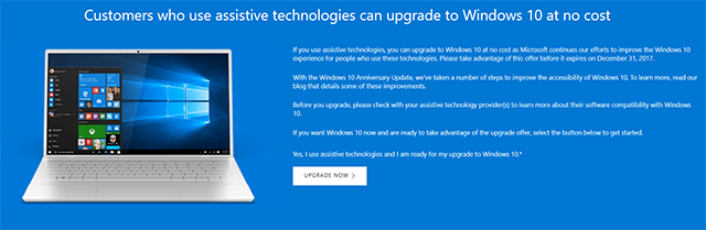 You Can Still Get Windows 10 for Free Before December 31 | Beebom