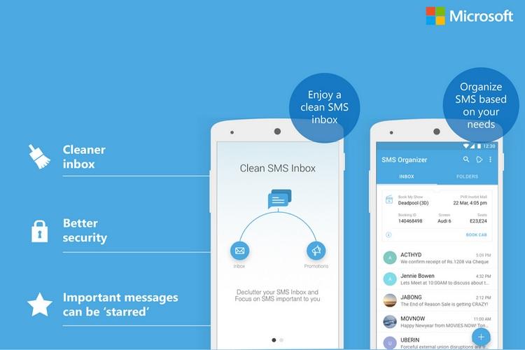 Microsoft's SMS Organizer App for Android Can Now Track Your Bank