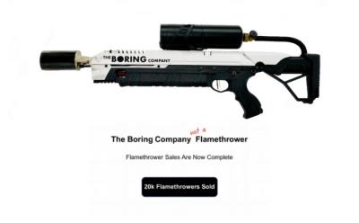 Not a flamethrower