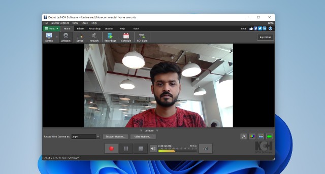 debut video capture software