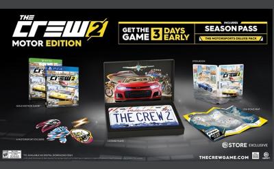 The Crew 2 Motor Edition website