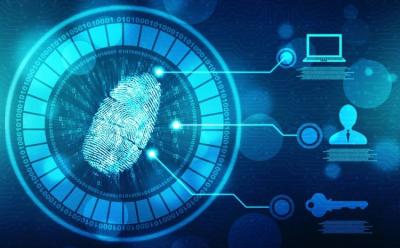 abstract-Fingerprint-Scanning-Technology