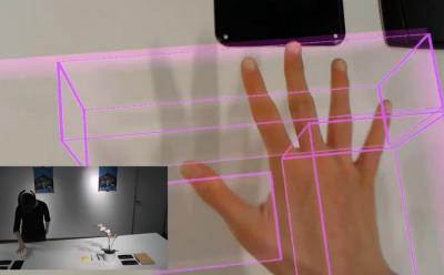 Microsoft’s MRTouch Mixed Reality Technology Converts Any Surface into a Virtual Touchscreen