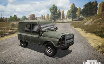 PUBG Armored UAZ