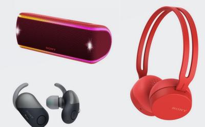Sony Launches New Line-up of EXTRA BASS Bluetooth Speakers; Headphones with Google Assistant in India