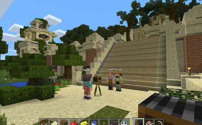 Camera in Minecraft: Education Edition