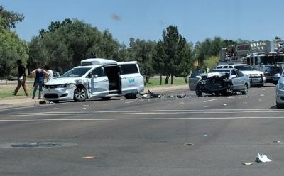 Waymo Crash website