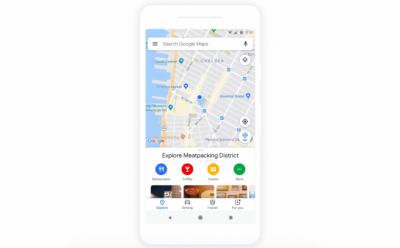 google maps redesign