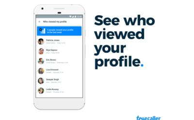 truecaller profile viewed