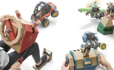 Nintendo Labo Vvehicle Kit website