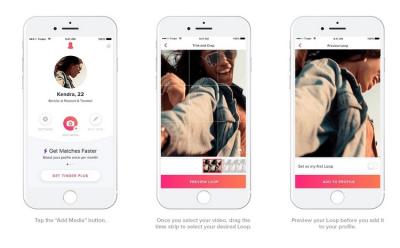 Tinder Loops website
