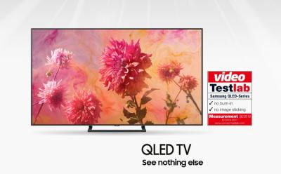 samsung qled tv burn-in test featured