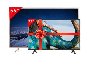 Amazon Prime Day Deal: Get Two TCL TVs (55" and 32") for Just Rs. 48,000