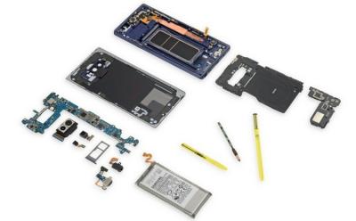 Galaxy Note 9 iFixit website