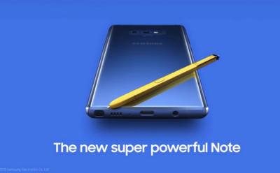 samsung galaxy note 9 teaser