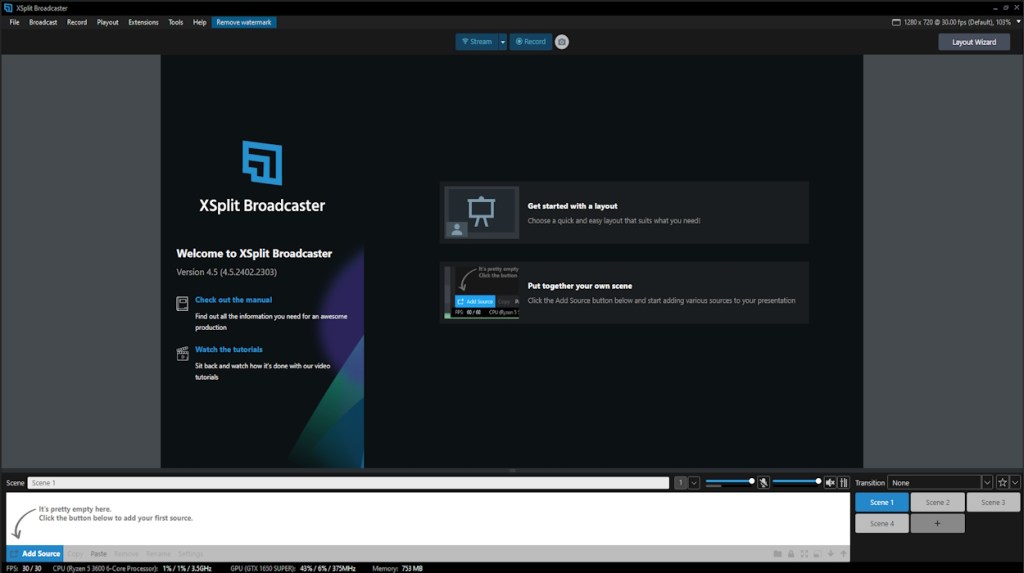 Xsplit Broadcaster