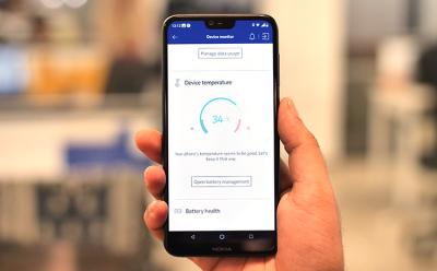 nokia 6.1plus device monitor