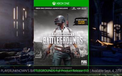 pubg xbox release