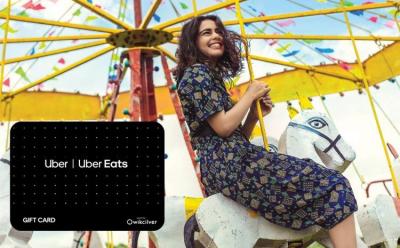 Uber Gift Cards website