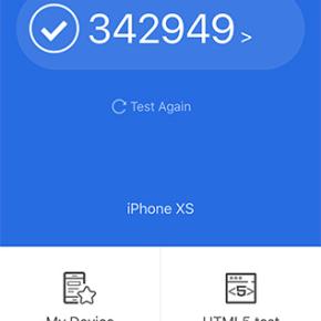 iphone xs antutu