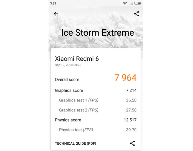 3DMark Ice Storm Extreme