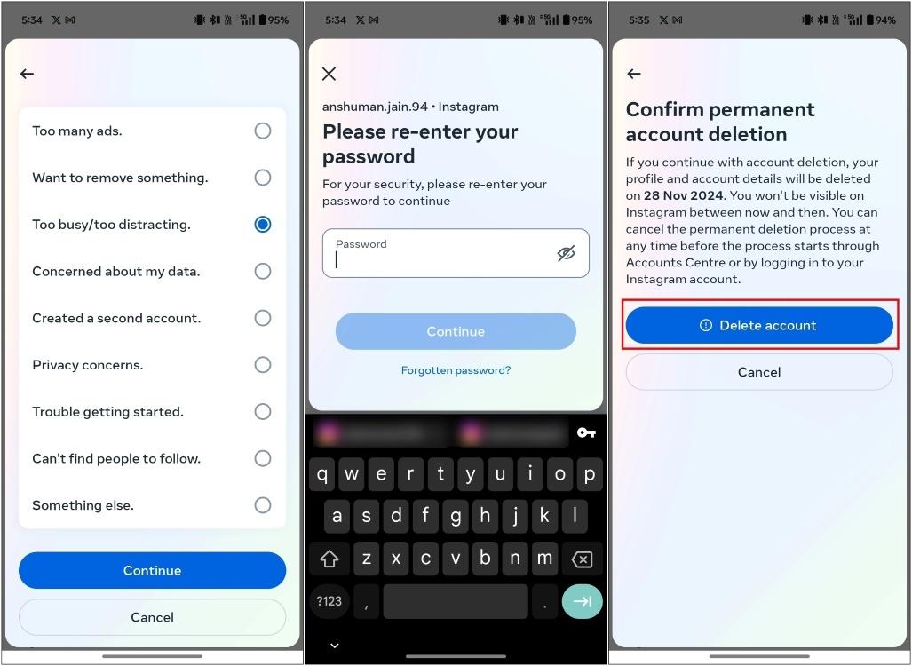 How to Delete Instagram Account | Beebom