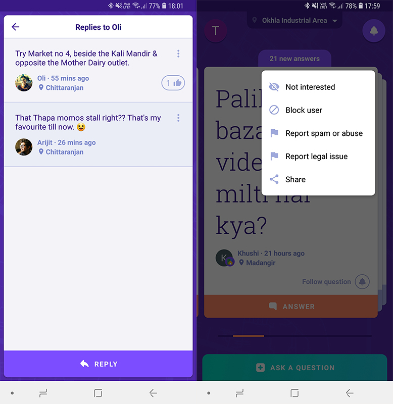 Google's Hyperlocal Queries App Neighbourly is Now Available in Delhi and Bengaluru