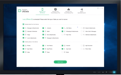 Tenorshare UltData The Ultimate iPhone Data Recovery Tool