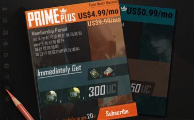 PUBG Mobile subscription