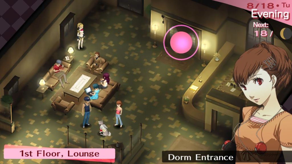 Persona 3 Portable PSP Gameplay