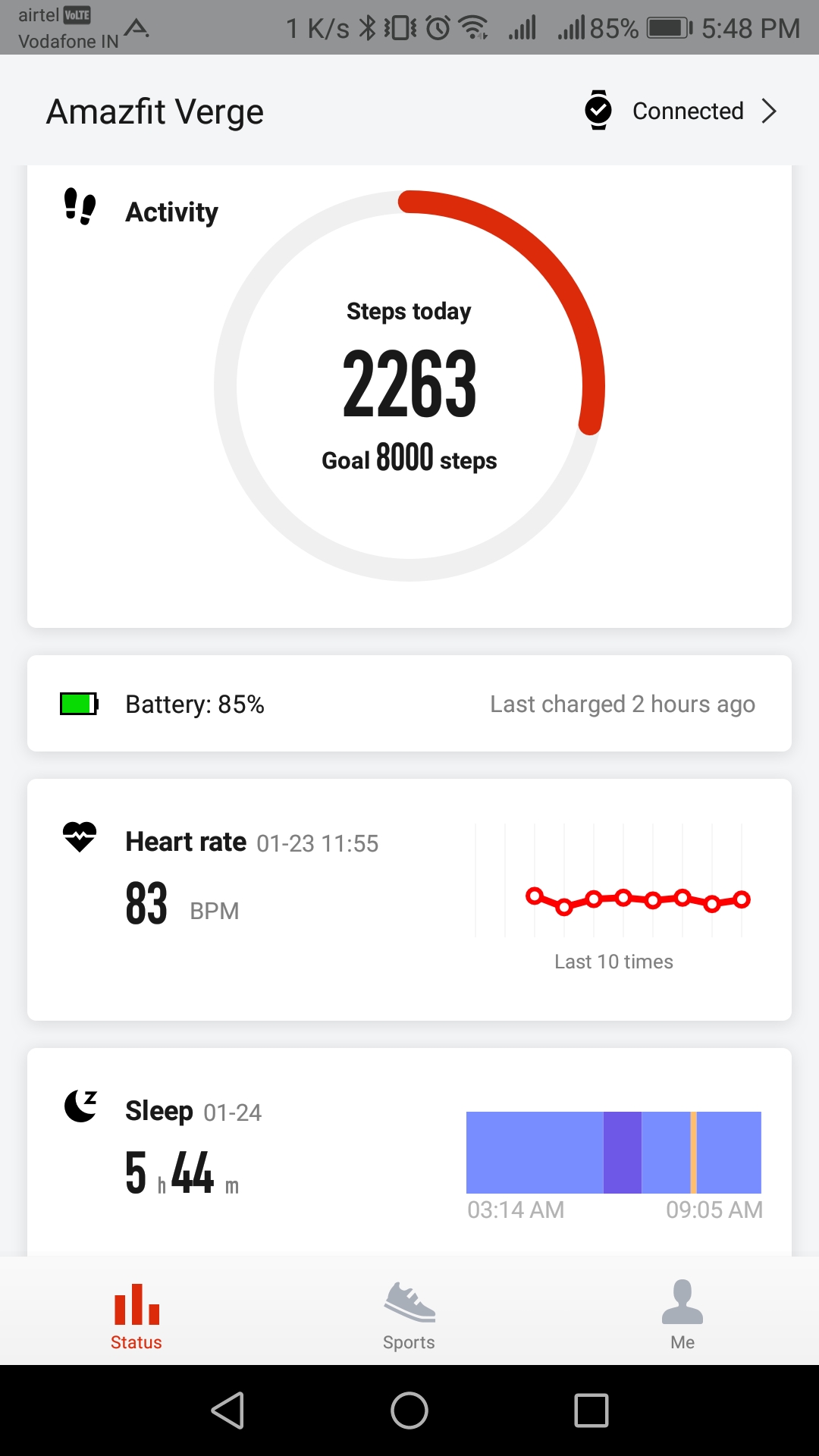 amazfit verge review