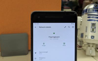 Android Q easy Wi-Fi connectivity