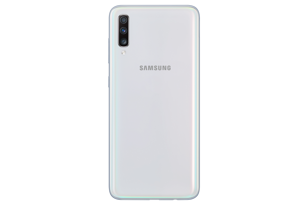 Galaxy A70_White_Back
