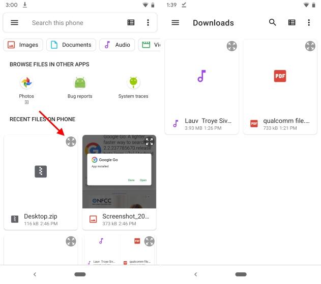 Android Q File Manager Lets You Preview Files Before You Share/ Upload ...