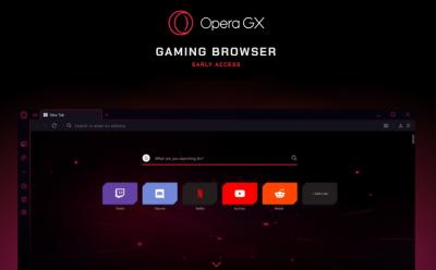 opera GX gaming browser