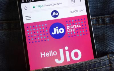 Reliance Jio shutterstock website