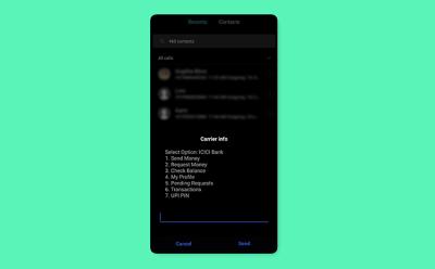 transfer money mobile no internet