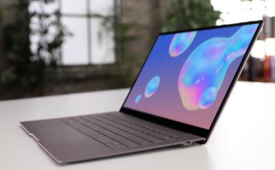 Galaxy Book S main website