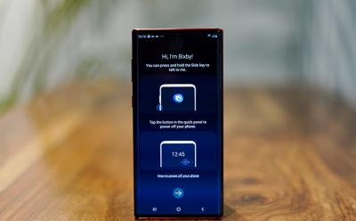 note 10 bixby power key