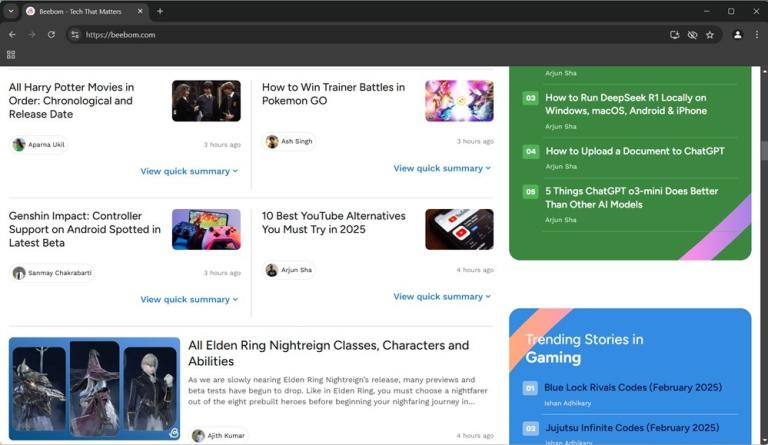 12 Best Chrome Alternatives You Should Try in 2025 | Beebom