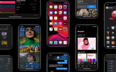 iOS 13 website