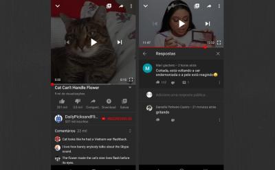 YouTube comments show up before video suggestions