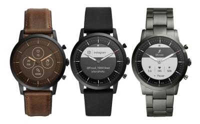 Fossil Hybrid HR website