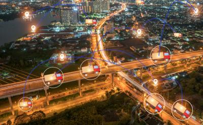 GPS Tracking logistics shutterstock website