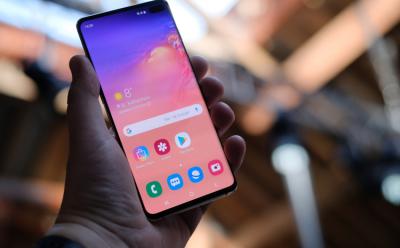 Galaxy S10 shutterstock website