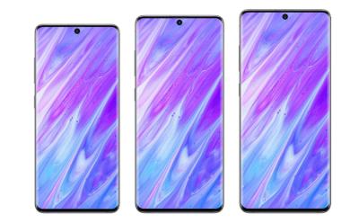 Samsung Galaxy S11 lineup renders