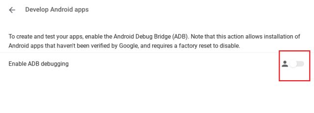 26. Enable ADB on Chrome OS (Android Debugging Bridge)