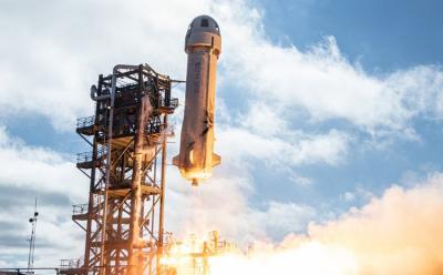 Blue Origin New Shephard website