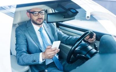 Driving Smartphone Car shutterstock website